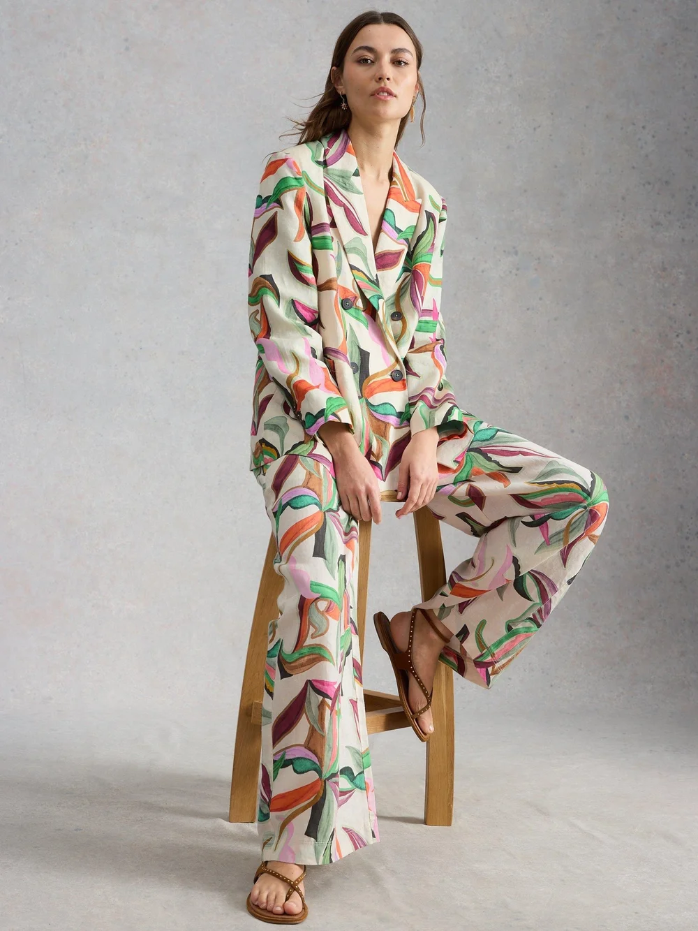 Blazer Sasha en lin - Nat Pr - 52 Image 1