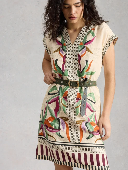 Robe Jilly en lin - Nat Pr - 52/R Image 3