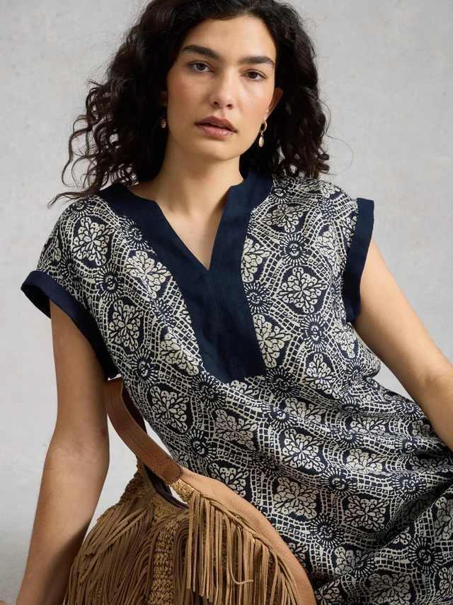 Robe Jilly en lin