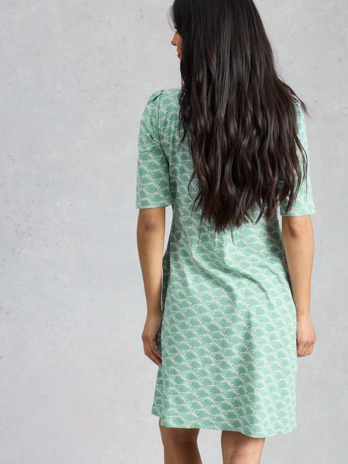 Robe en jersey Olivia - Teal Pr - 52/R Image 4