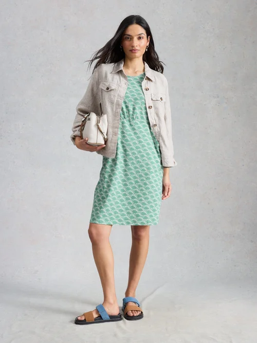 Robe en jersey Olivia - Teal Pr - 52/R Image 2