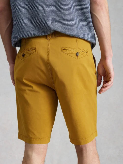 Short chino organique Sutton - Dp Yellow - 40/R Image 4