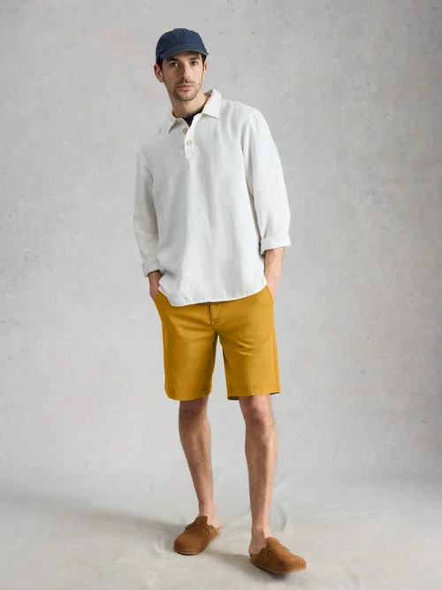 Short chino organique Sutton - Dp Yellow - 40/R Image 2