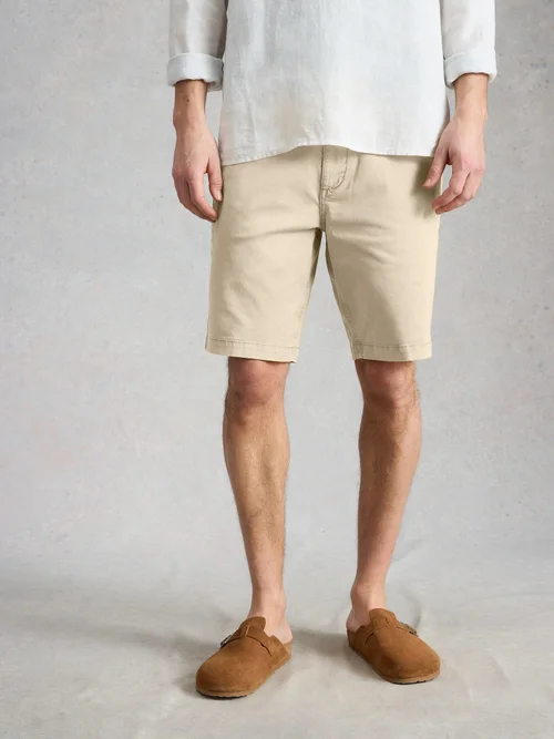 Short chino organique Sutton - Nat White - 40/R Image 3