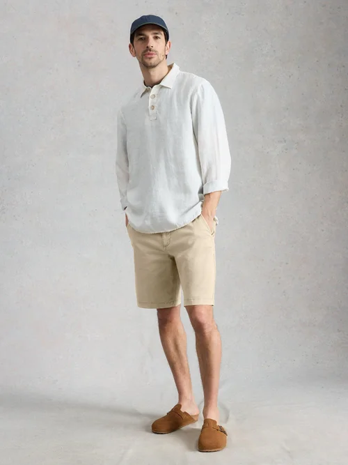 Short chino organique Sutton - Nat White - 40/R Image 2