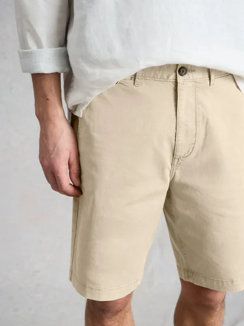Short chino organique Sutton - Nat White - 40/R Image 1