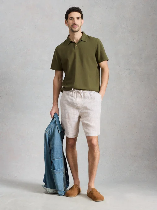 Polo tissé Anderby - Khaki Grn - XXXL Image 2