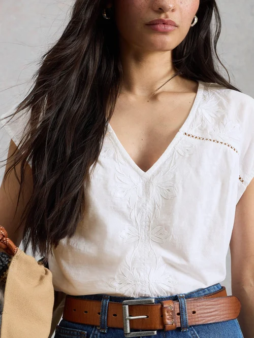 Top floral Fliss - Bril White - 52 Image 3