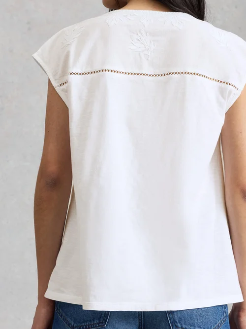 Top floral Fliss - Bril White - 52 Image 4