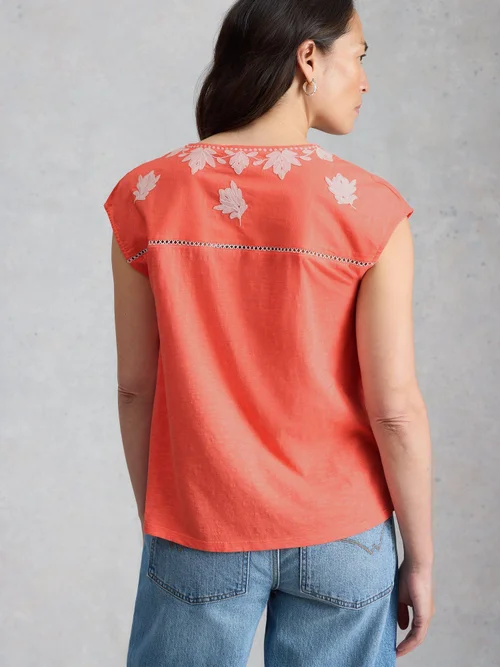 Top floral Fliss - Coral Mlt - 50 Image 4