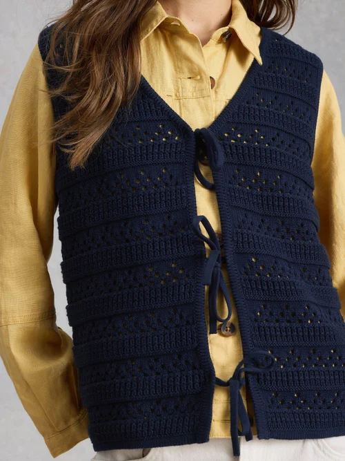 Débardeur à nouer Tilda - Dark Navy - XL Image 3