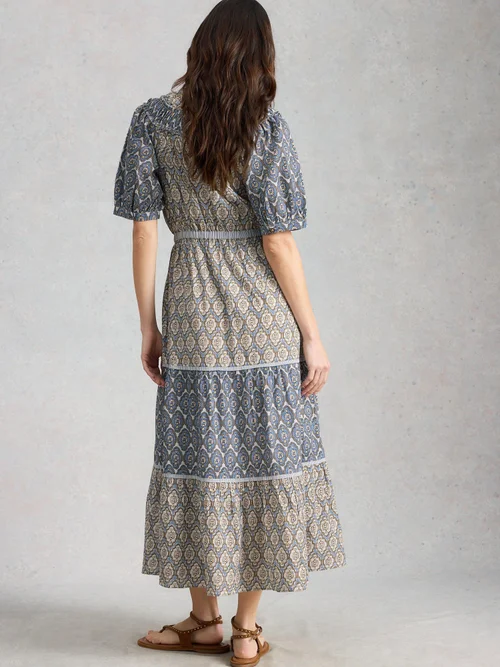 Robe midi Ariel - Blue Mlt - 46/R Image 4