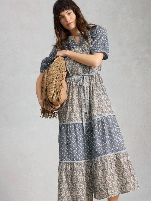 Robe midi Ariel - Blue Mlt - 46/R Image 1