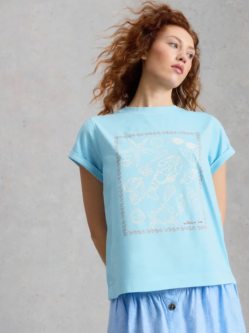 T-shirt graphique Gina - Blue Pr - 52 Image 3