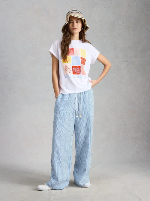 T-shirt graphique Gina - Ivory Pr - 52 Image 2