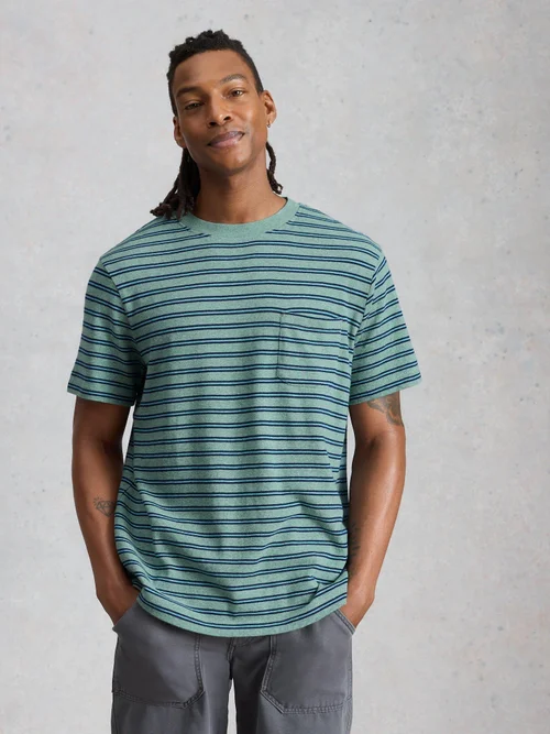 T-shirt rayé Horsham - Blue Mlt - XXL Image 3