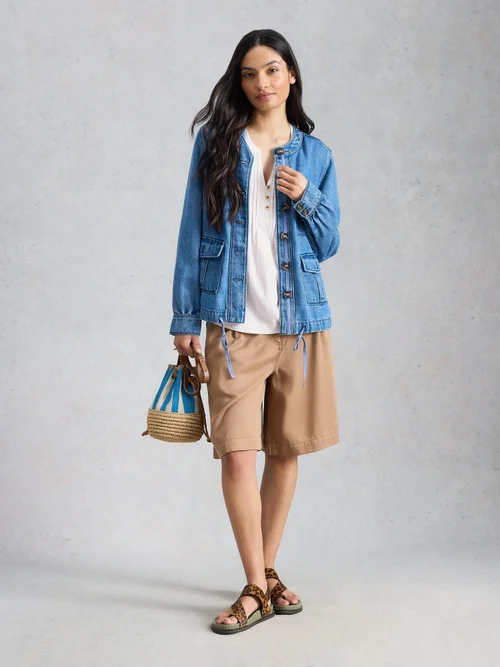 Top en mélange de lin Poppy - Bril White - 52 Image 2
