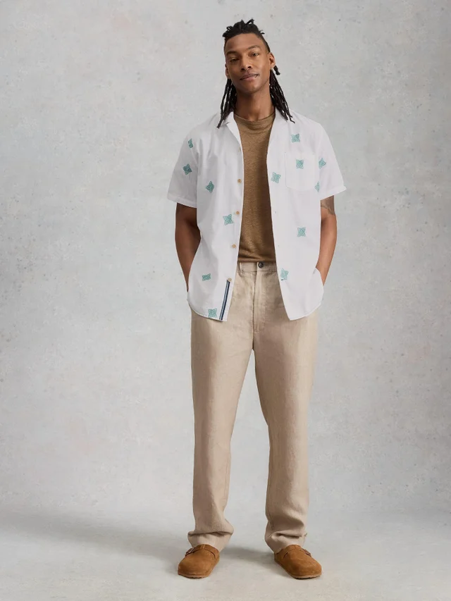 Chemise Bourne SS brodée