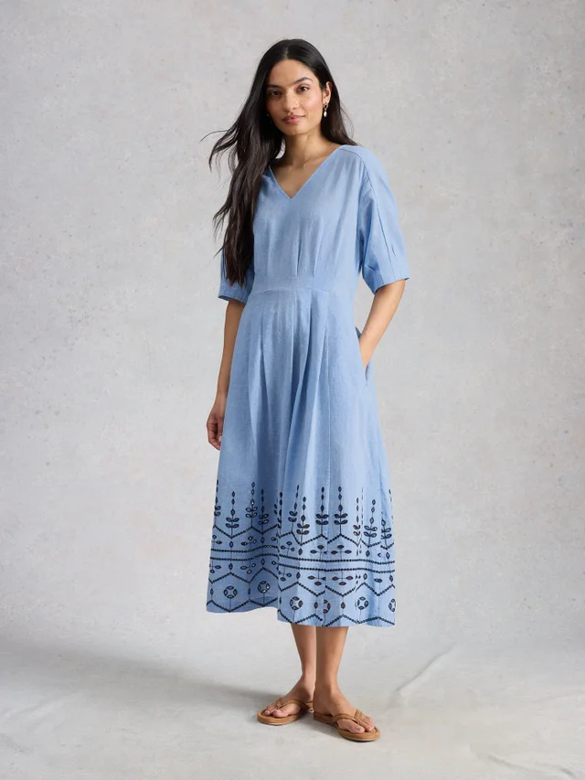 Robe Midi Kate Broderie