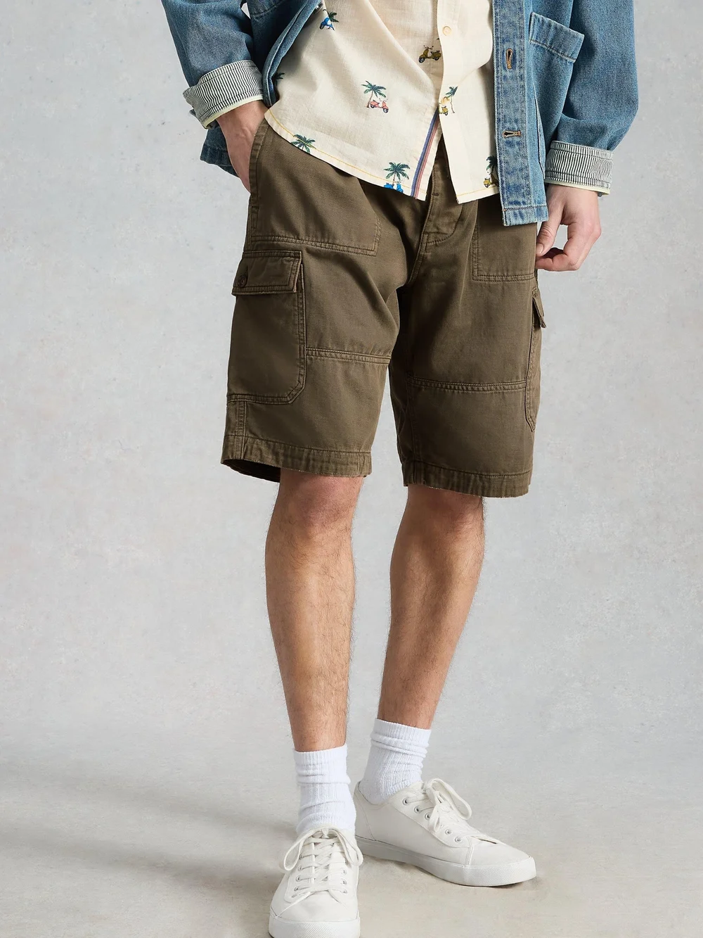 Short cargo Kemble - Khaki Grn - 38/R Image 1