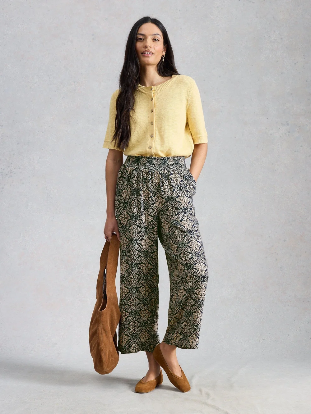 Culotte froissée Shelly - Navy Pr - 52/R Image 1