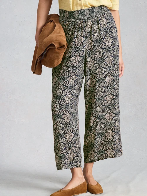 Culotte froissée Shelly - Navy Pr - 52/R Image 2