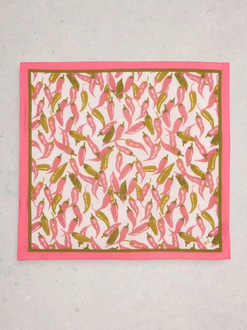 Foulard carré imprimé Ellie Image 3