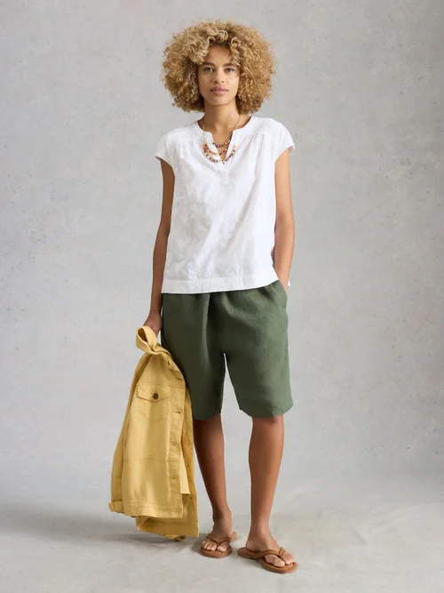 Top Amelia brodé - Bril White - 52 Image 2
