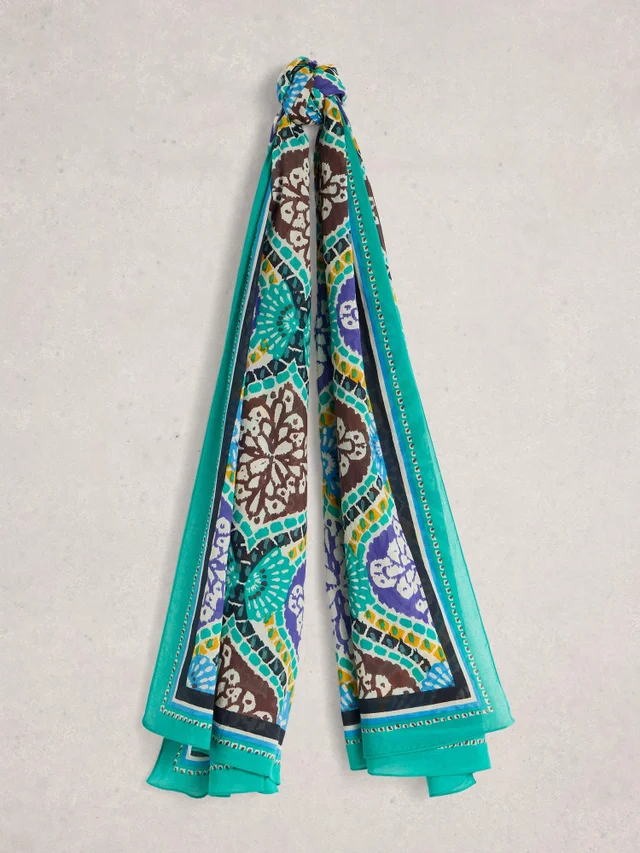 Foulard de plage en coton biologique