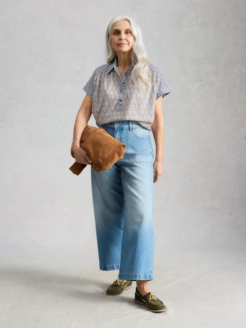 Chemise Orla Pop Over - Blue Mlt - 52 Image 2