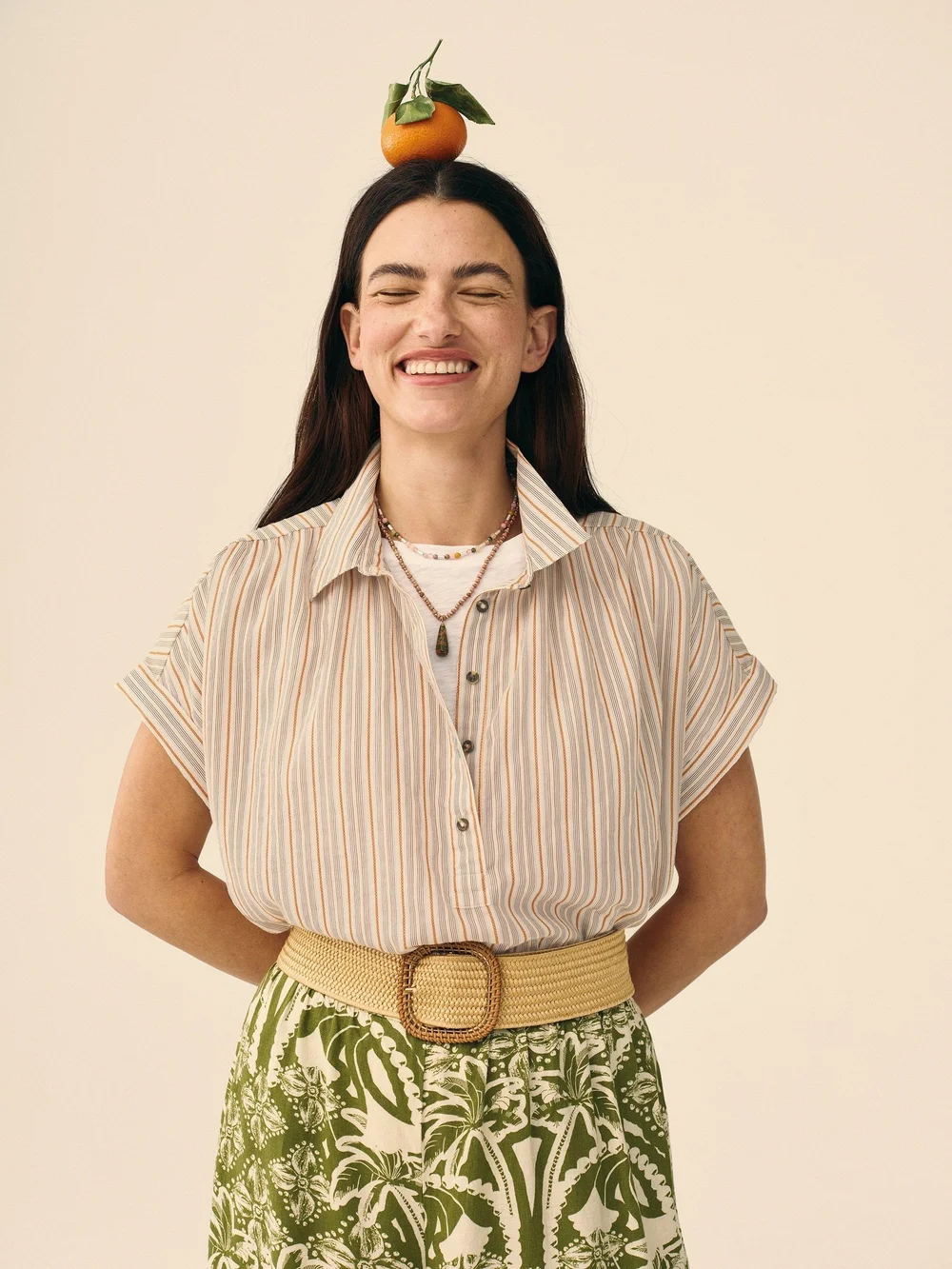 Chemise Orla Pop Over - Nat Mlt - 52 Image 1