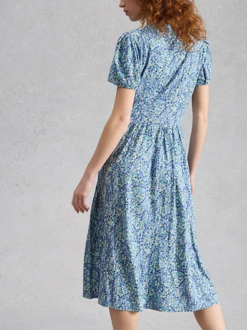 Robe en jersey Leah - Blue Mlt - 52/R Image 4