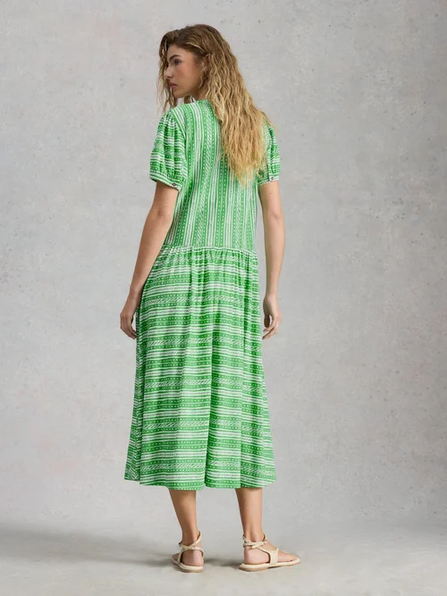 Robe en jersey Leah - Green Pr - 52/R Image 4