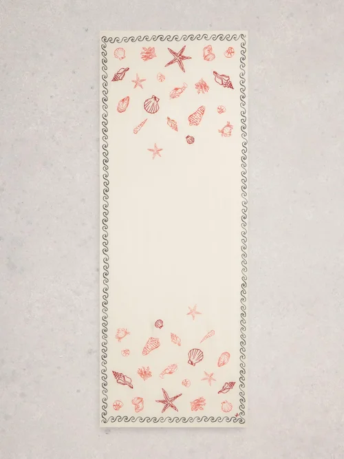 Écharpe Coquillage Brodée Image 3