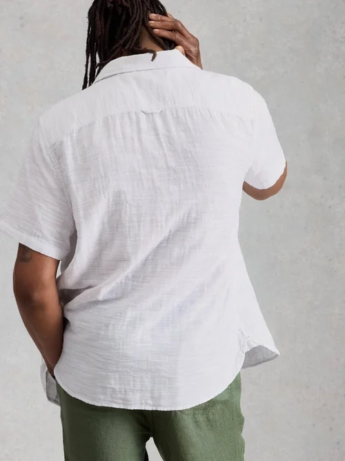 Chemise à carreaux Denny manches courtes - Bril White - XXL Image 4