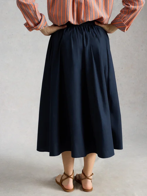 Jupe Midi Abigail - Dark Navy - 46/R Image 4