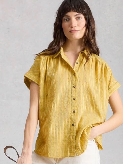 Chemise Orla boutonnée - Mid Yellow - 50 Image 2