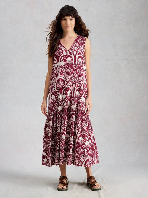 Robe en lin mélangé Lily - Pink Pr - 52/R Image 2