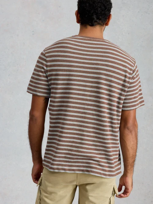 T-shirt rayé Horsham - Brown Mlt - XXL Image 4