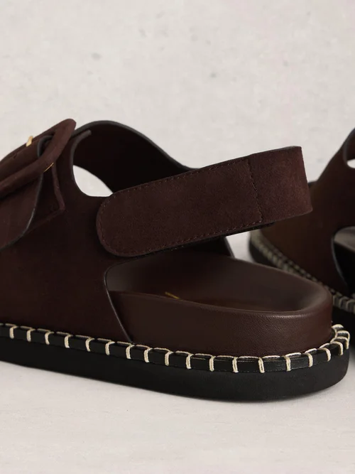 Sandalen Bailey mit Schnallen - Dk Brown - 41 Image 3