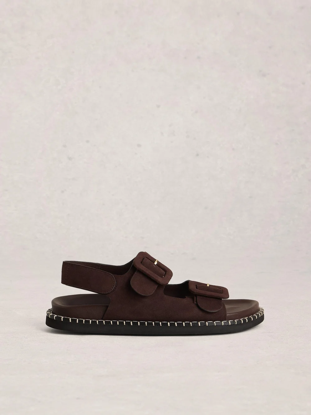 Sandalen Bailey mit Schnallen - Dk Brown - 41 Image 1