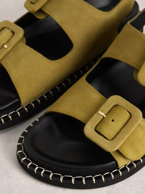 Sandalen Bailey mit Schnallen - Khaki Grn - 41 Image 3