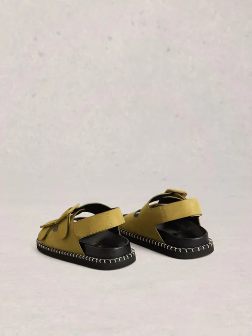 Sandalen Bailey mit Schnallen - Khaki Grn - 41 Image 4