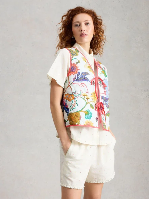 Gilet Mia - Ivory Pr - XL Image 3