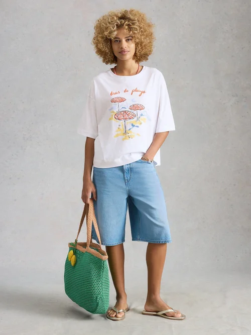 T-shirt graphique Katya - White Pr - 50 Image 2