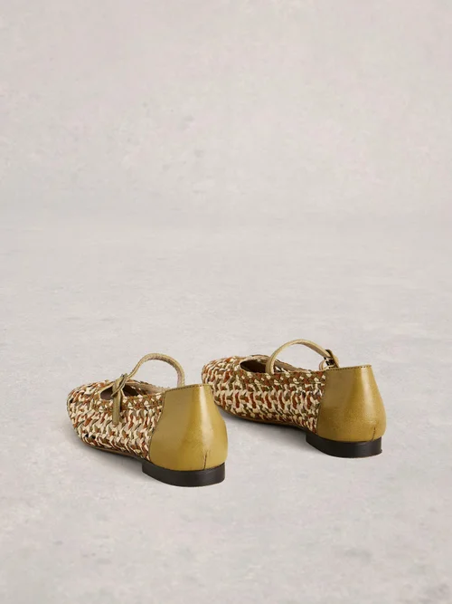 Ballerines tissées Winnie - Green Mlt - 41 Image 4