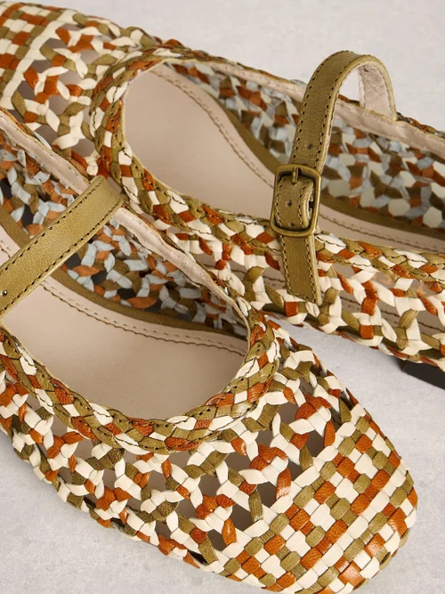 Ballerines tissées Winnie - Green Mlt - 41 Image 3