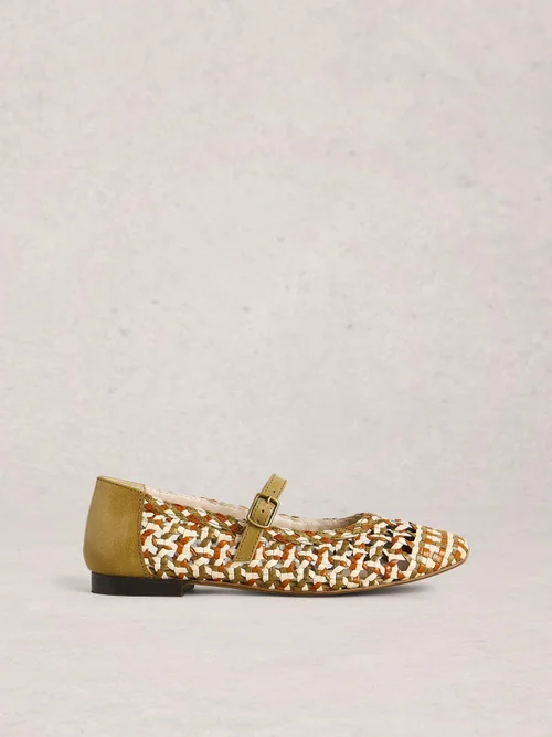 Ballerines tissées Winnie - Green Mlt - 41 Image 1