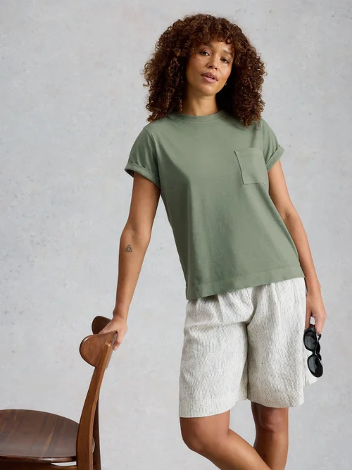 Tee-shirt Gina - Khaki Grn - 52 Image 3