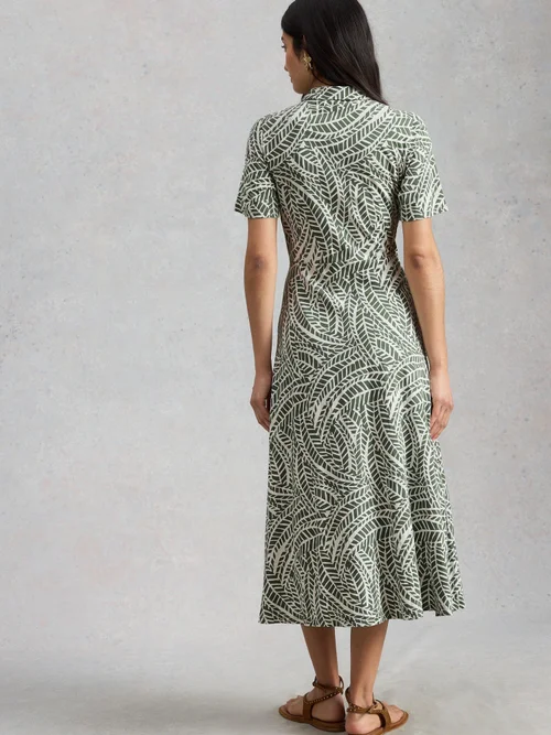 Robe-chemise Rua Jersey - Green Pr - 50/R Image 4